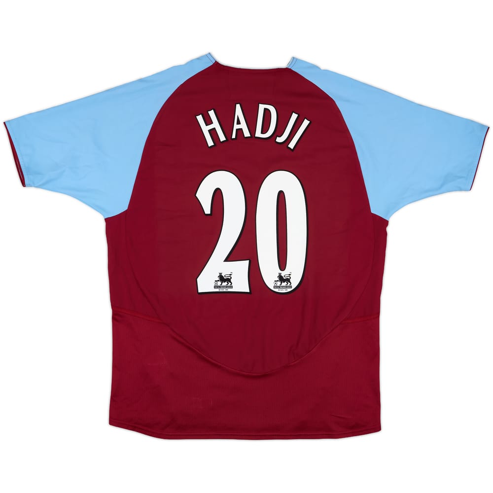 2003-04 Aston Villa Home Shirt Hadji #20 - 8/10 - (S)