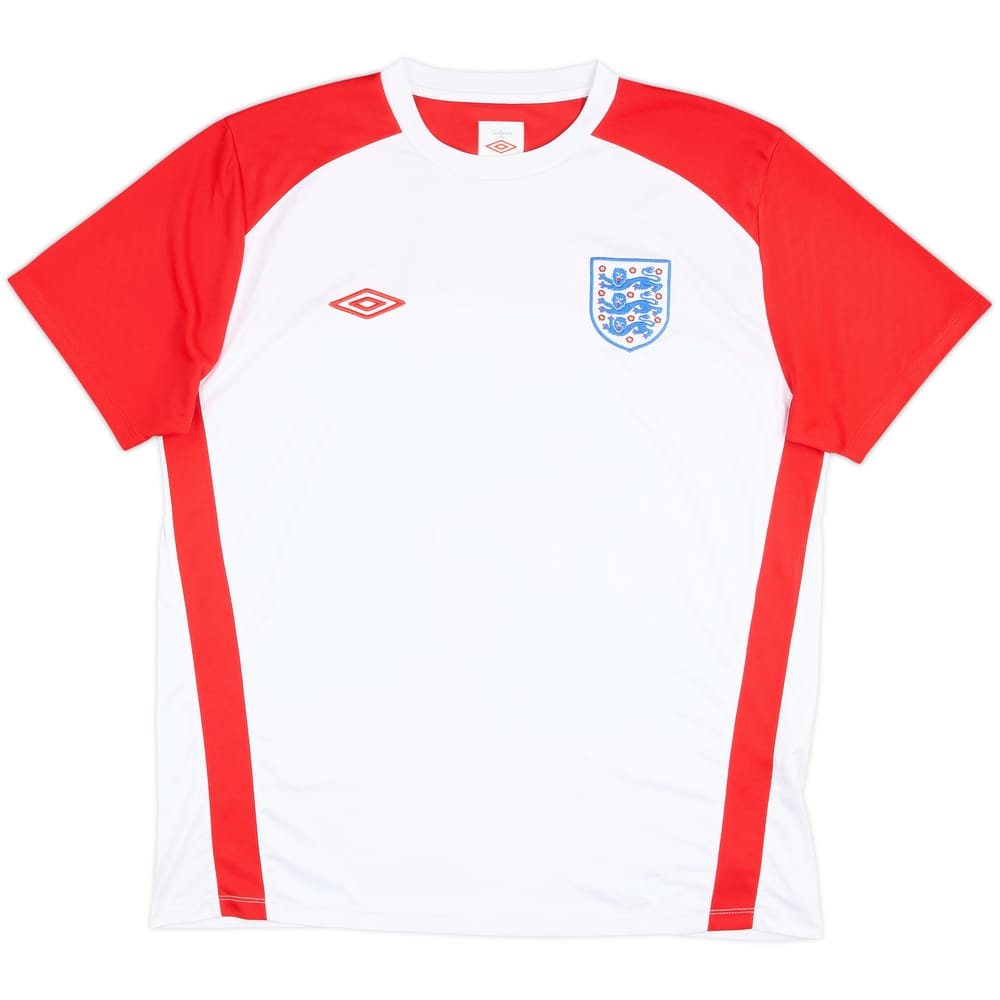 2010-12 England Umbro Training Shirt - 8/10 - (XL)