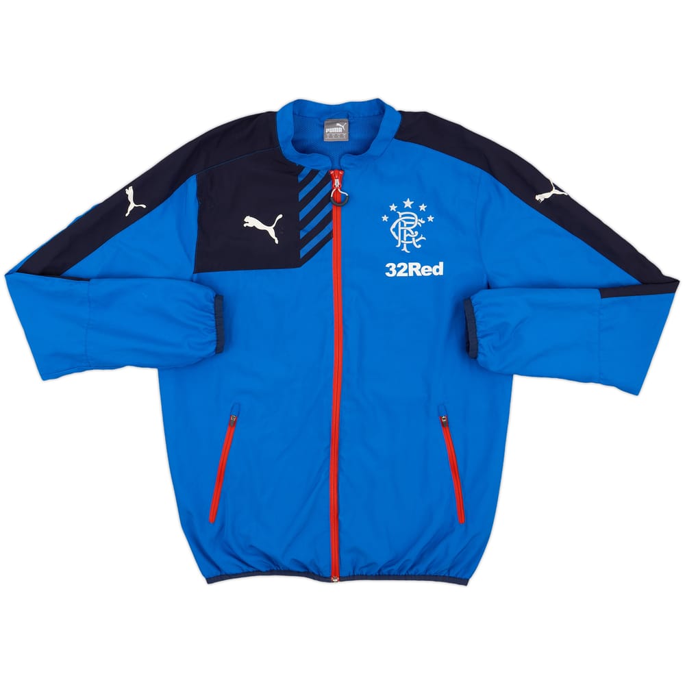 2015-16 Rangers Puma Track Jacket - 8/10 - (S)
