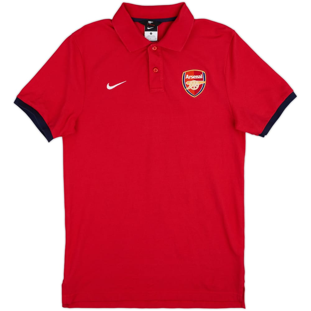 2013-14 Arsenal Nike Polo Shirt - 9/10 - (S)