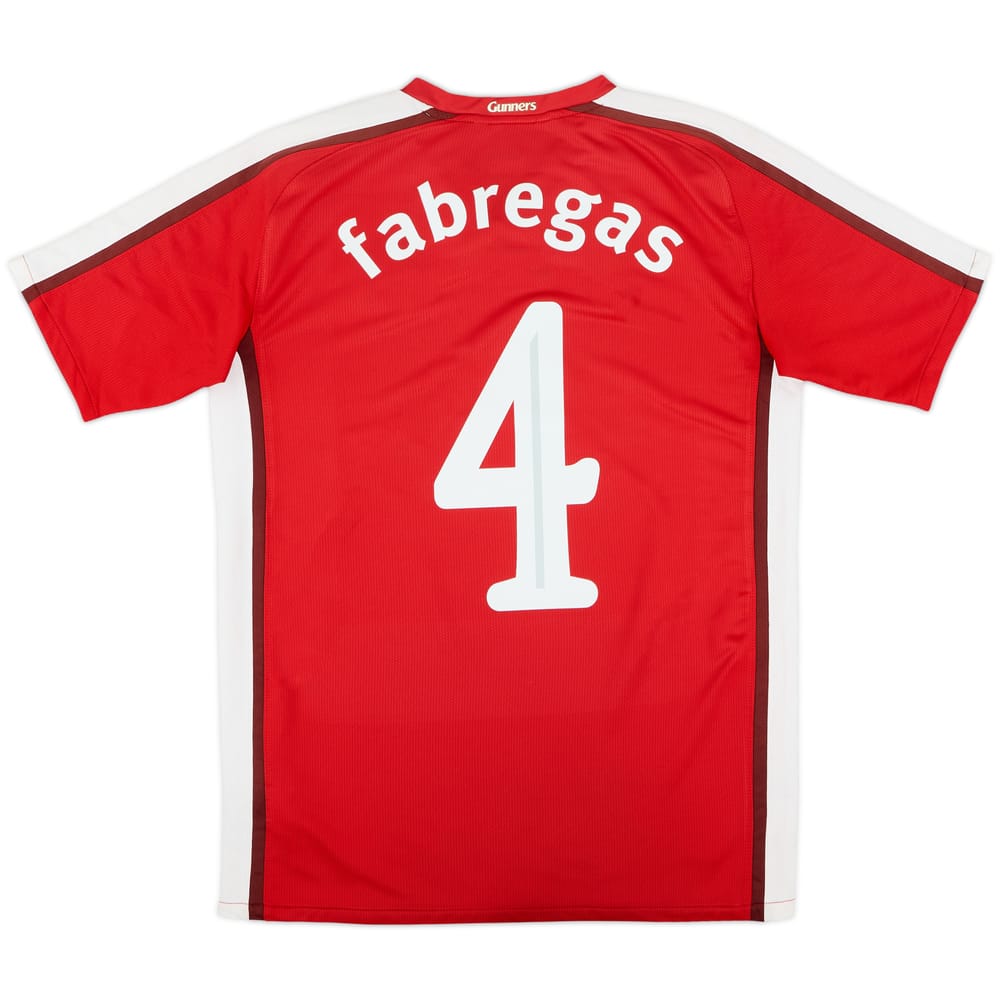 2008-10 Arsenal Home Shirt Fabregas #4 - 8/10 - (XL)