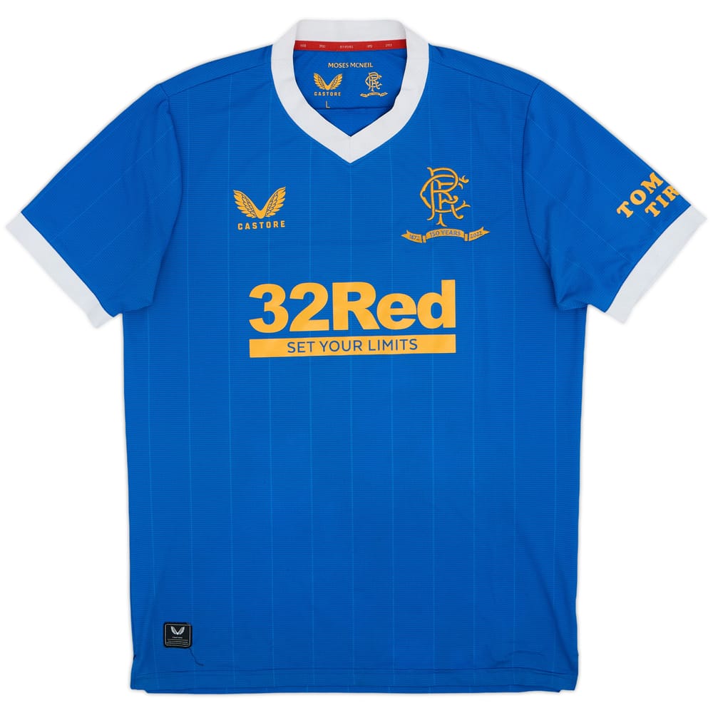 2021-22 Rangers Home Shirt - 6/10 - (L)