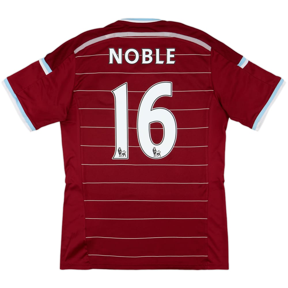 2014-15 West Ham Home Shirt Noble #16 - 7/10 - (L)