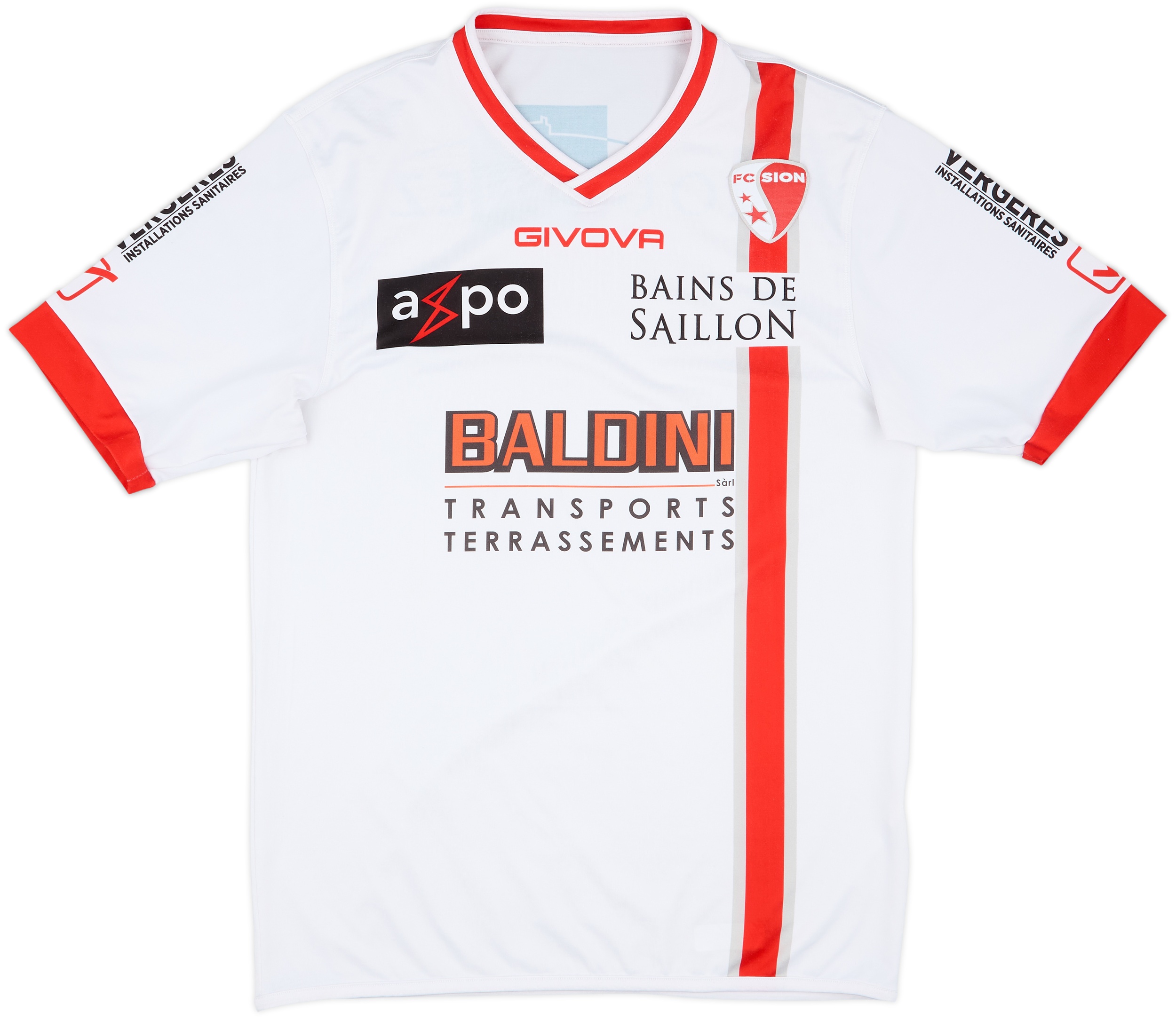 2011-12 FC Sion Home Shirt - 8/10 - (L)