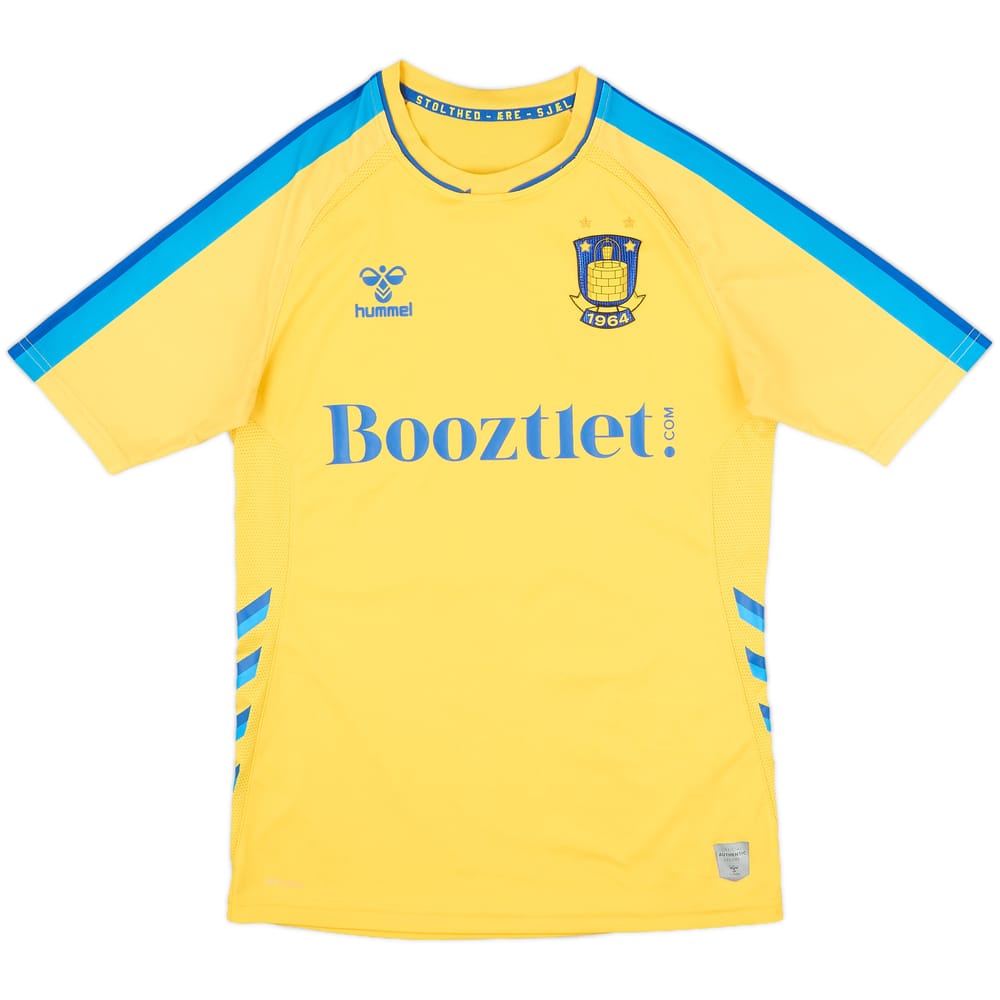 2021-22 Brondby Home Shirt - 8/10 - (XS)