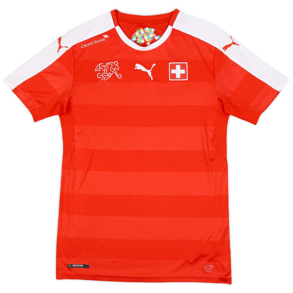 2016-17 Switzerland Home Shirt - 8/10 - (S)