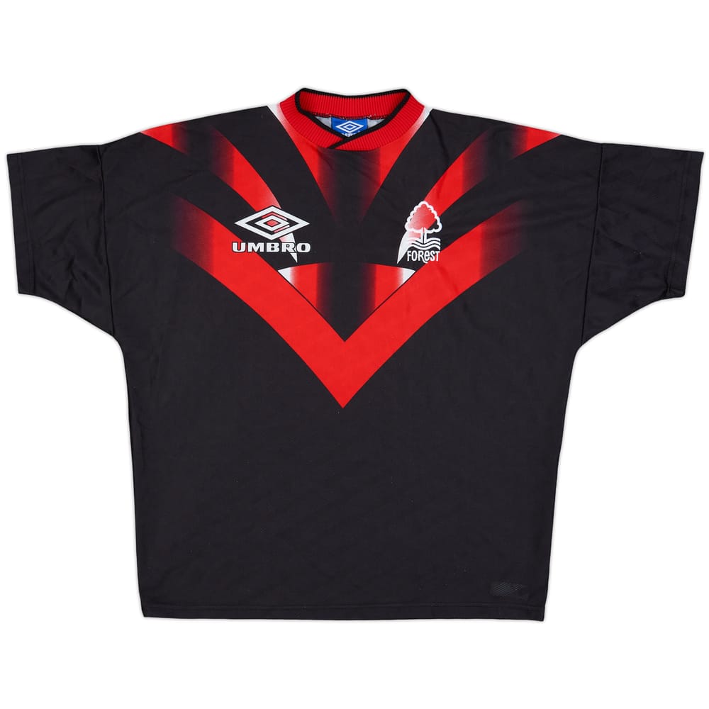 1995-96 Nottingham Forest Umbro Training Shirt - 8/10 - (XL)