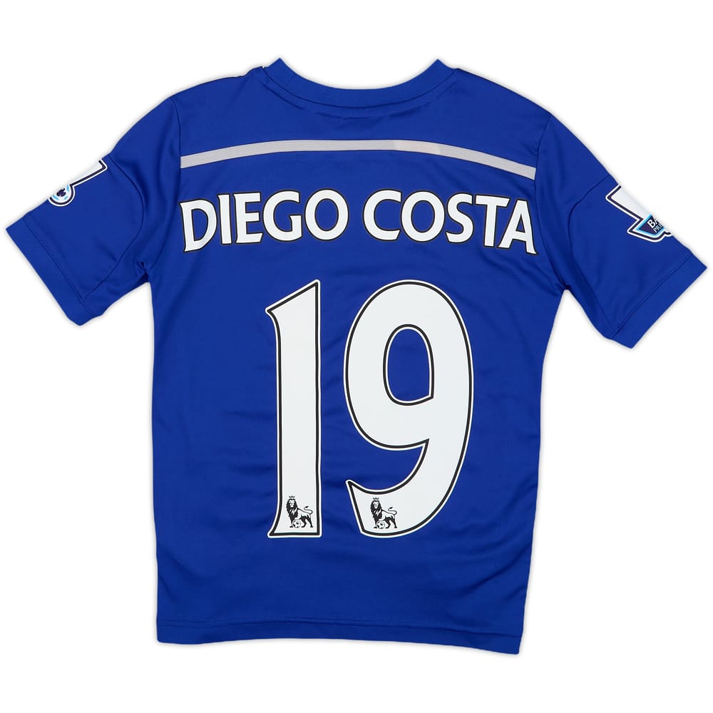 2014-15 Chelsea Home Shirt Diego Costa #19 - 7/10 - (S.Boys)