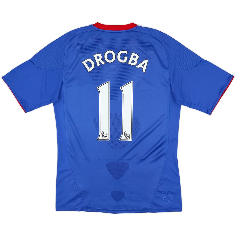 2010-11 Chelsea Home Shirt Drogba #11 - 7/10 - (M)