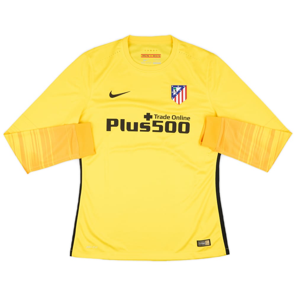 2015-16 Atletico Madrid Player Issue GK Shirt - 10/10 - (L)