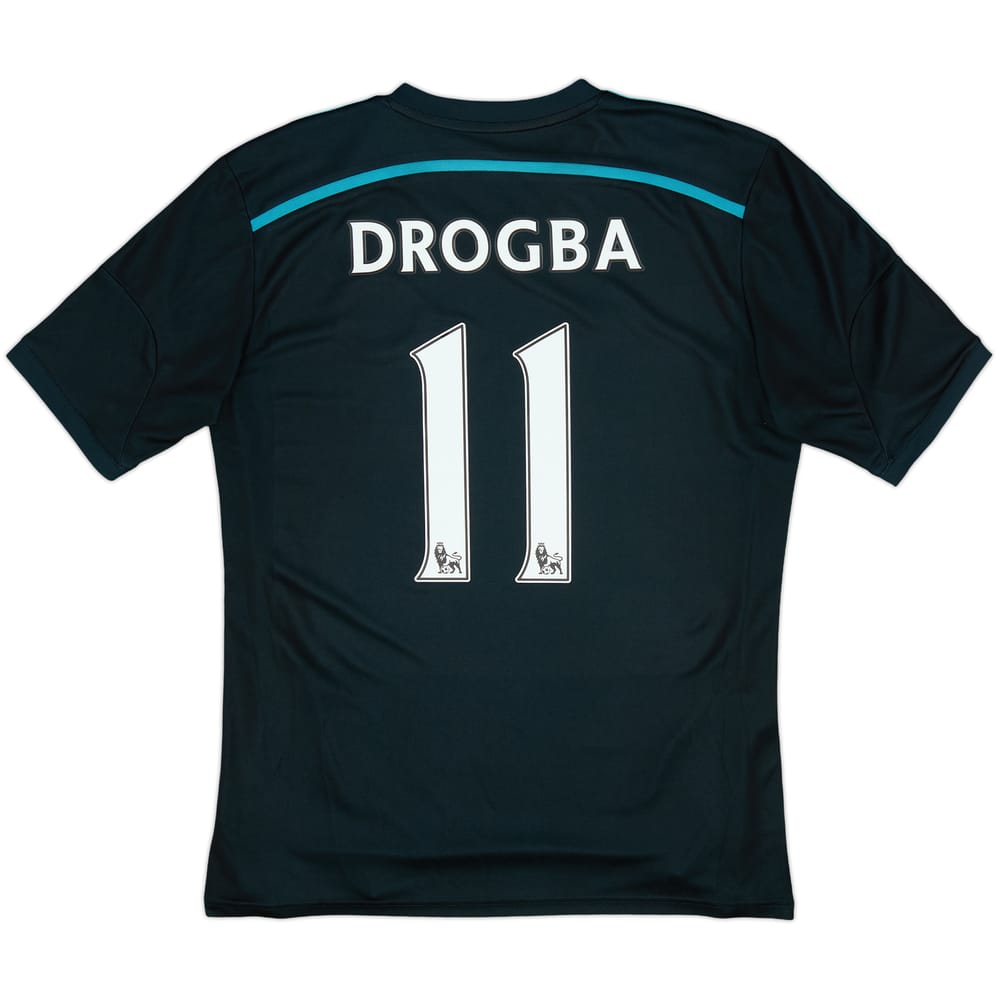 2014-15 Chelsea Third Shirt Drogba #11 - 7/10 - (L)