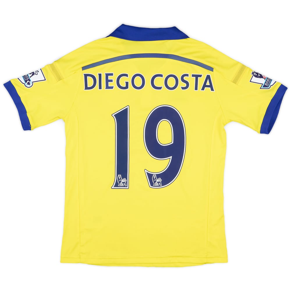 2014-15 Chelsea Away Shirt Diego Costa #19 - 7/10 - (L.Boys)