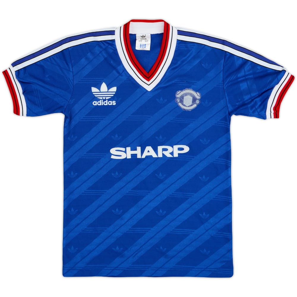 1986-88 Manchester United Third Shirt - 4/10 - (L.Boys)