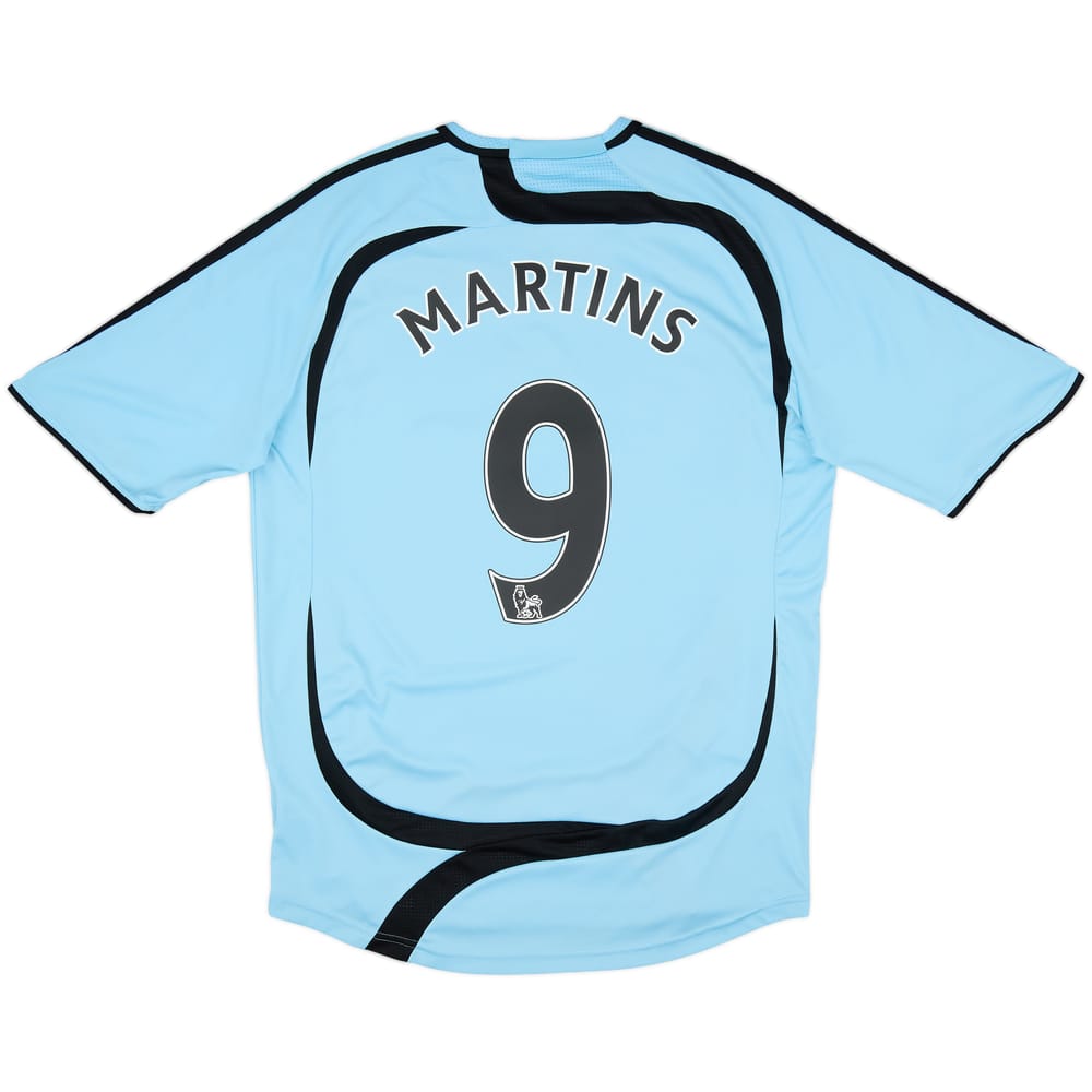 2007-08 Newcastle Away Shirt Martins #9 - 8/10 - (M)