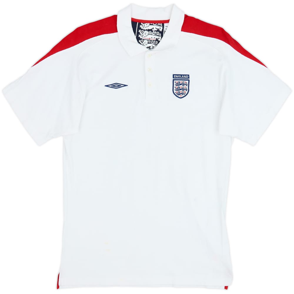 2006-07 England Umbro Polo Shirt - 9/10 - (L)