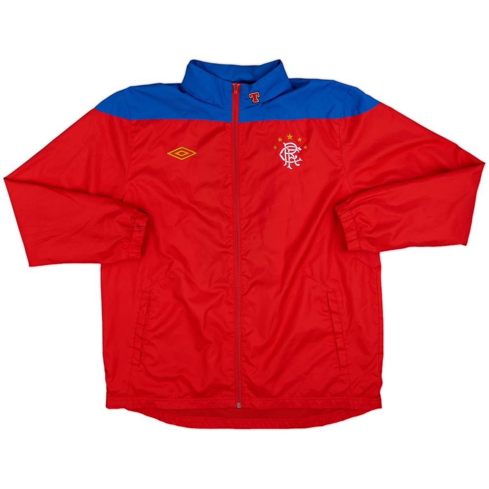 2011-12 Rangers Umbro Hooded Rain Jacket - 7/10 - (XL)