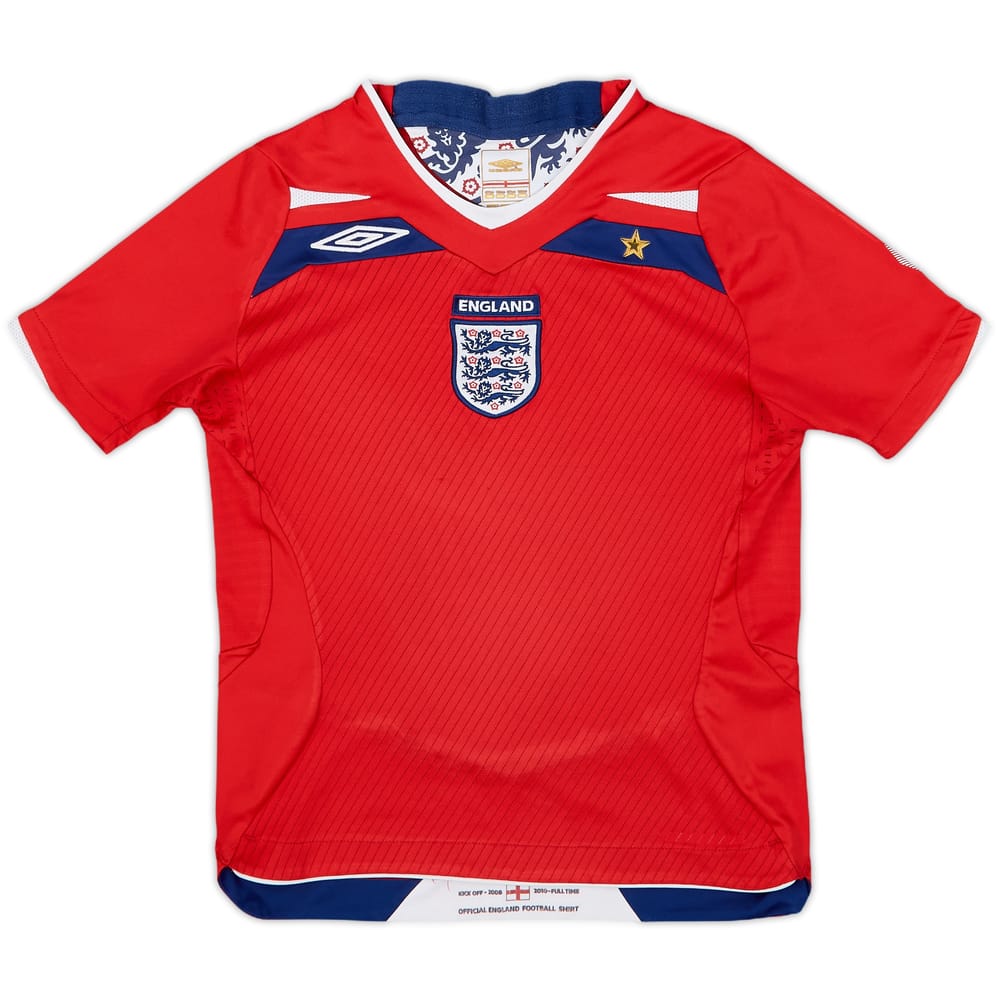 2008-10 England Away Shirt - 8/10 - (S.Boys)
