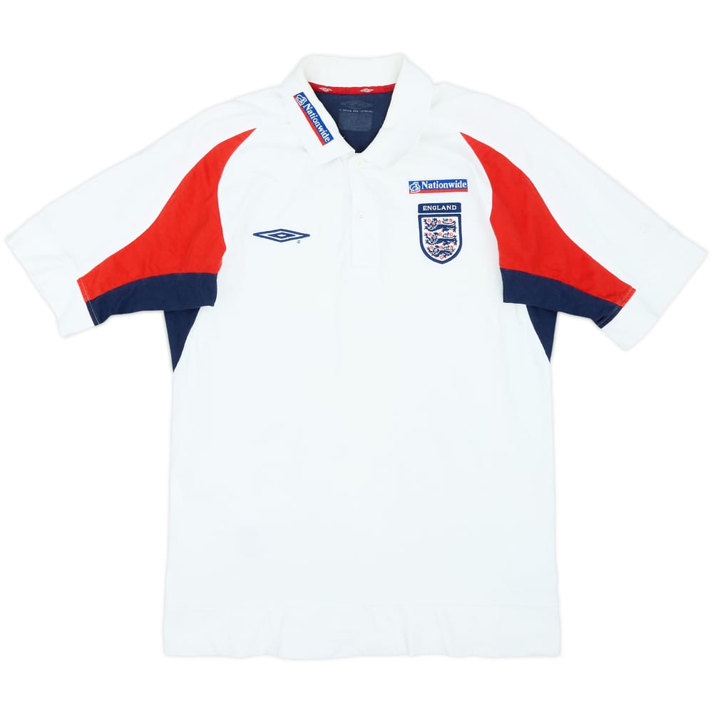 2002-04 England Umbro Polo Shirt - 7/10 - (S)