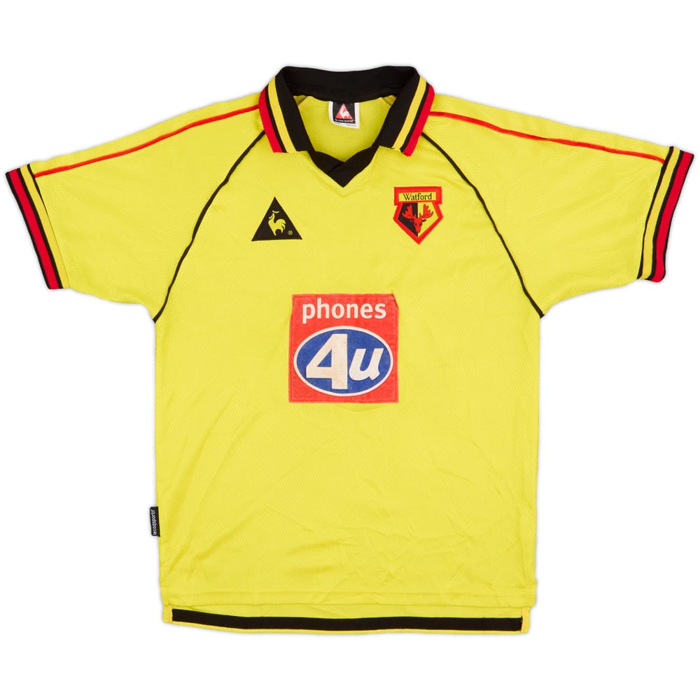 1999-01 Watford Home Shirt - 8/10 - (L.Boys)