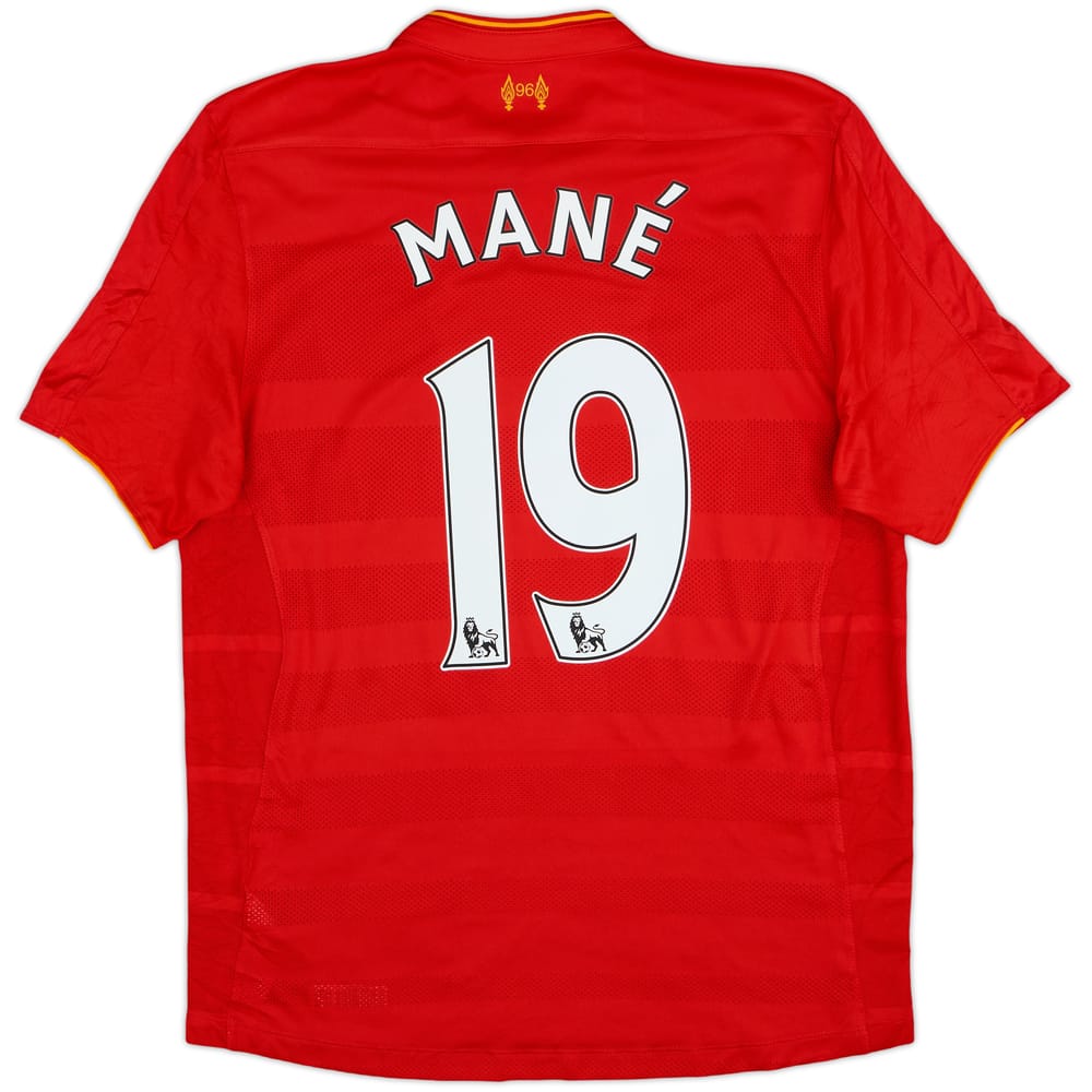 2016-17 Liverpool Home Shirt Mane #19 - 6/10 - (M)