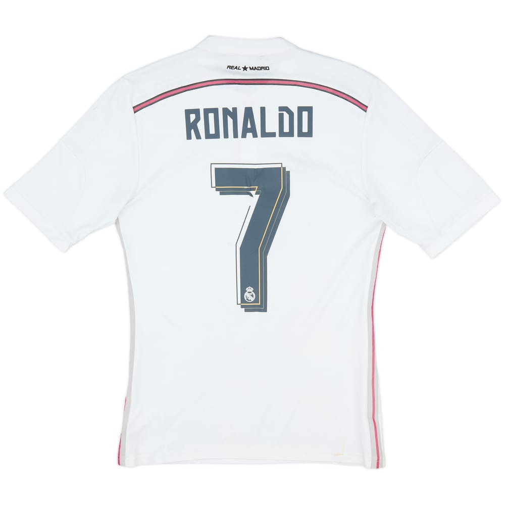 2014-15 Real Madrid Home Shirt Ronaldo #7 - 5/10 - (S)