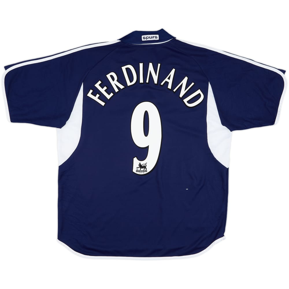 2000-01 Tottenham Away Shirt Ferdinand #9 - 9/10 - (L)