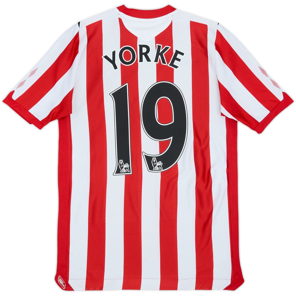 2008-09 Sunderland Home Shirt Yorke #19 - 7/10 - (XL.Boys)
