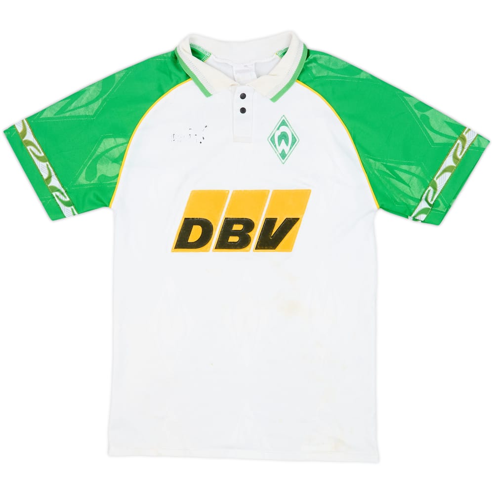 1995-96 Werder Bremen Home Shirt - 4/10 - (XS)