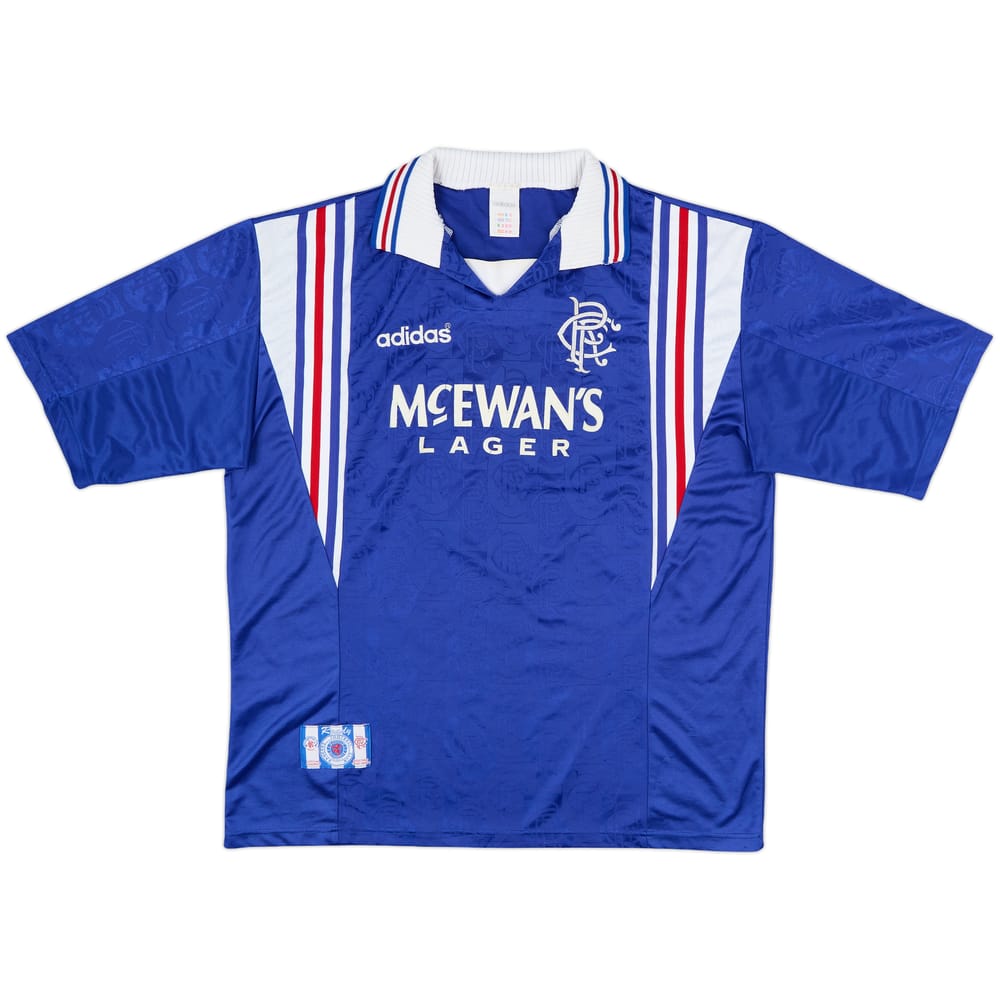 1996-97 Rangers Home Shirt - 8/10 - (XL)