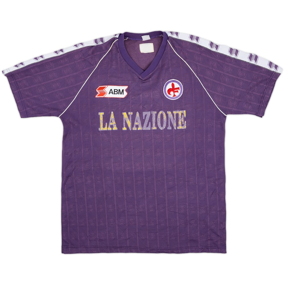 1989-90 Fiorentina ABM Training Shirt - 5/10 - (XL)
