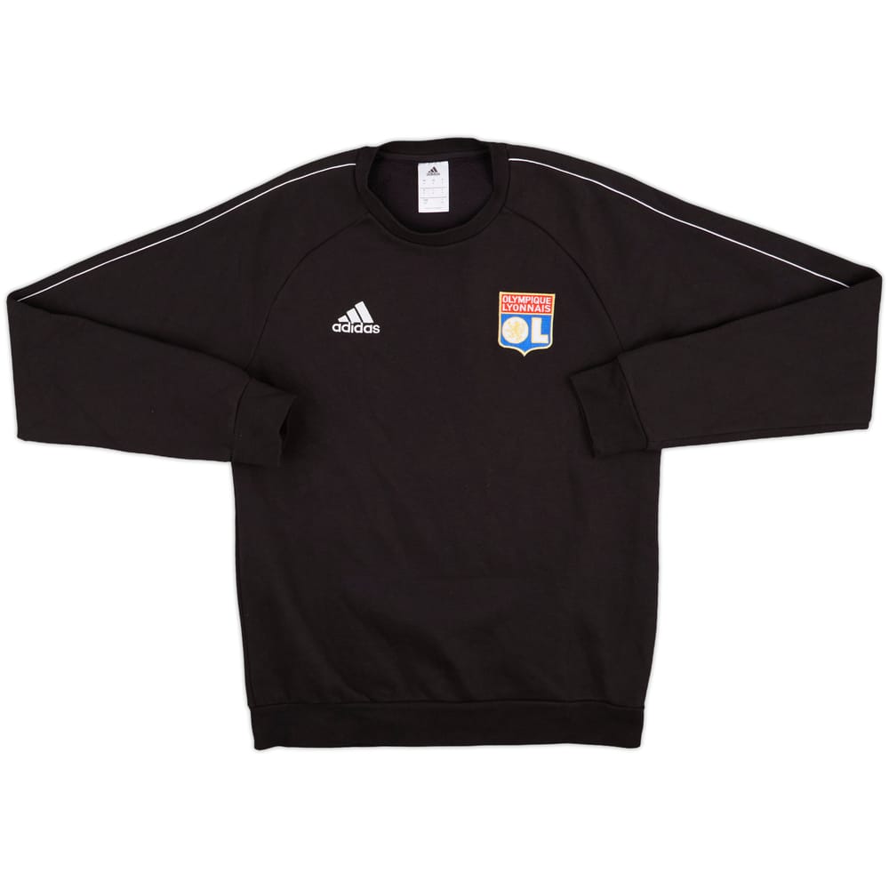 2018-19 Lyon adidas Sweat Top - 10/10 - (S)
