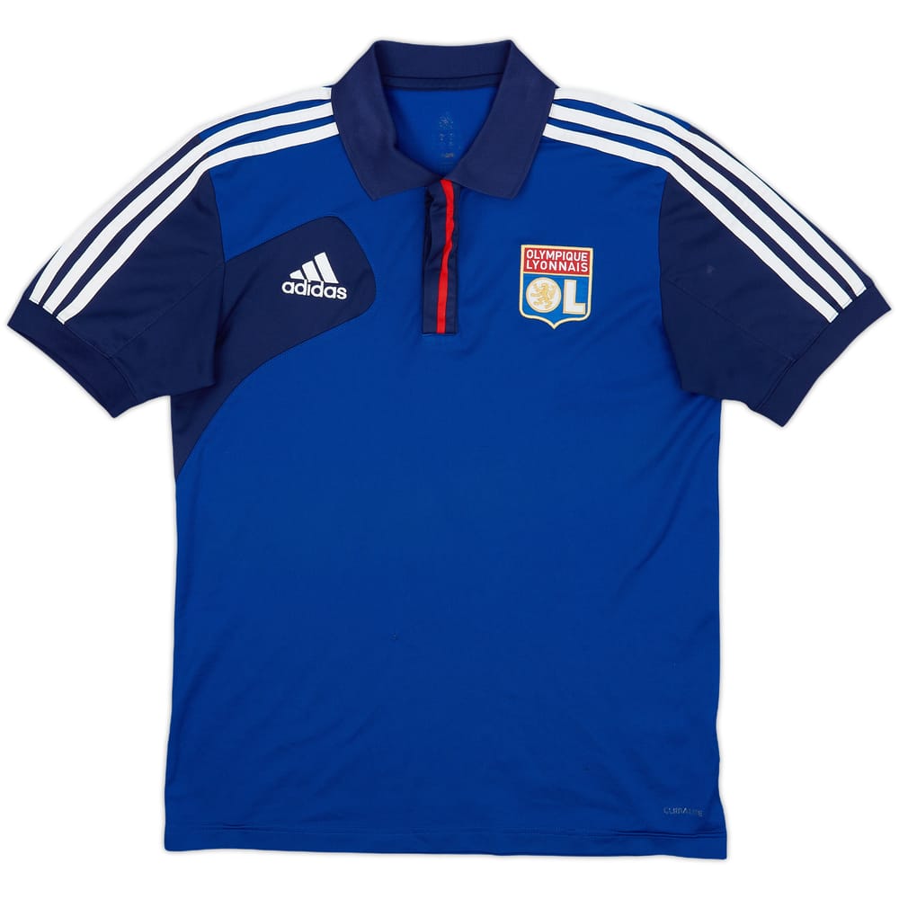 2012-12 Lyon adidas Polo Shirt - 7/10 - (M)