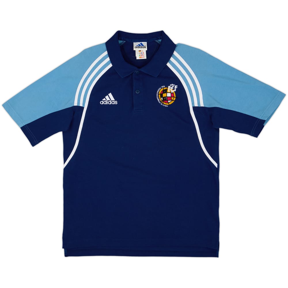 2000-02 Spain adidas Polo Shirt - 8/10 - (S)