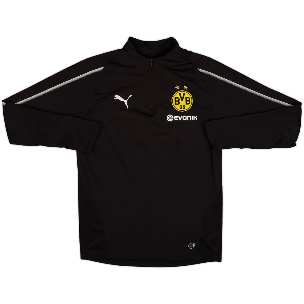 2018-19 Dortmund Puma 1/4 Zip Training Top - 8/10 - (S)