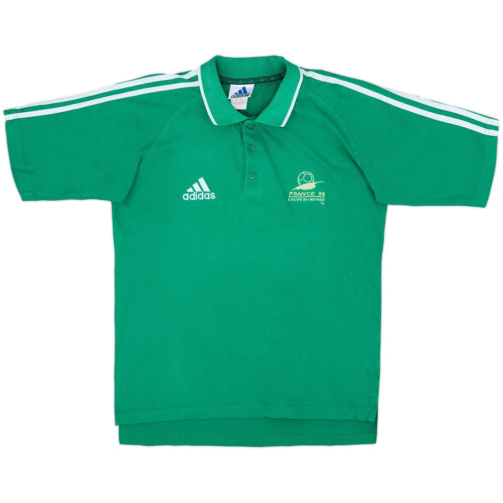 1998 France 98 Coupe du Monde adidas Polo Shirt - 8/10 - (S)
