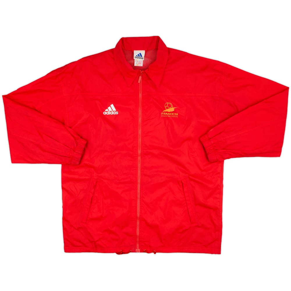 1998 France adidas Coupe du Monde Rain Jacket - 7/10 - (M)