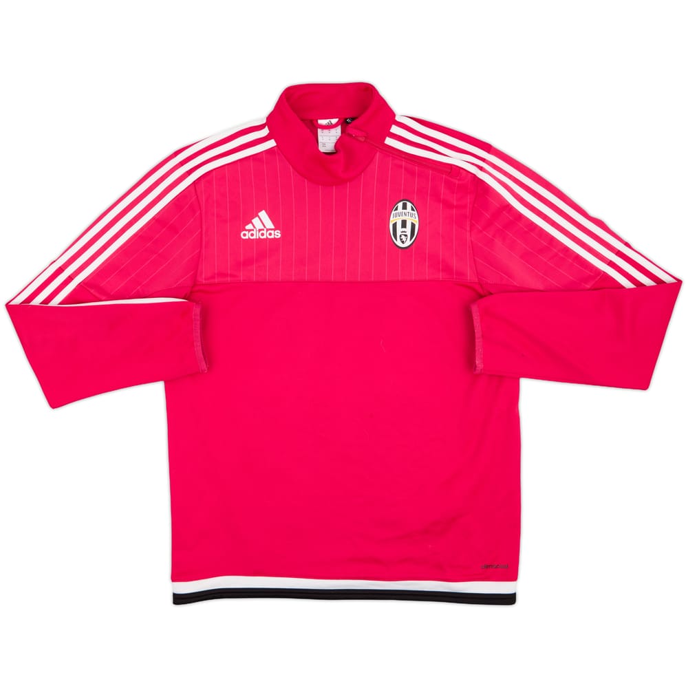 2015-16 Juventus adidas 1/4 Zip Drill Top - 8/10 - (M)