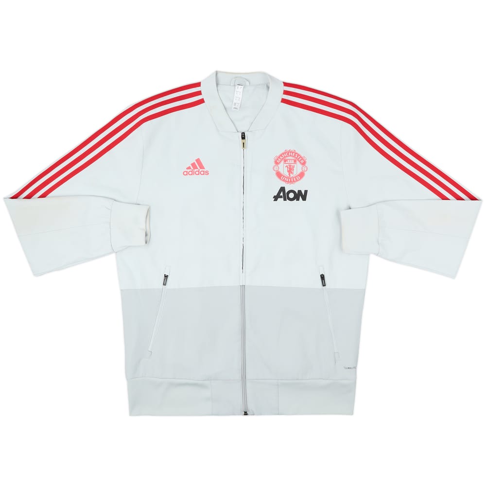2018-19 Manchester United adidas Track Jacket - 10/10 - (M)