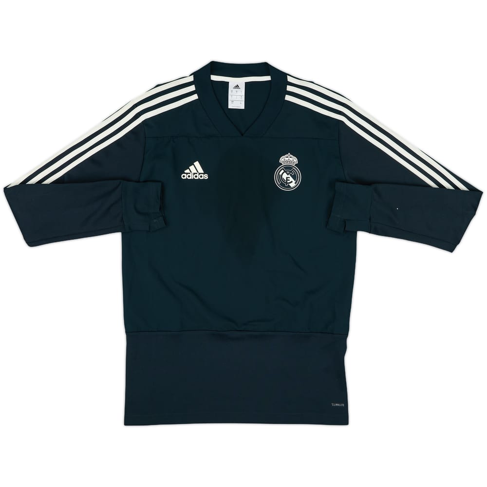 2018-19 Real Madrid adidas Sweat Top - 6/10 - (S)