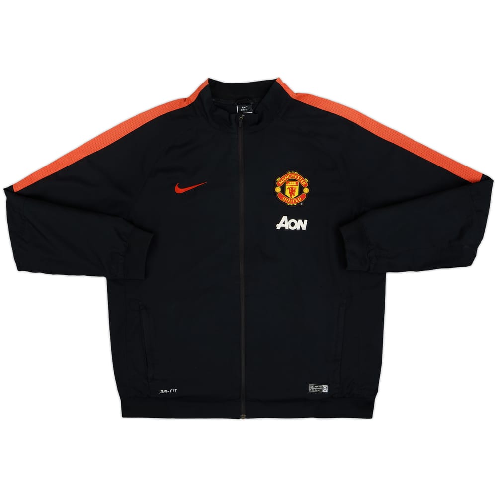 2014-15 Manchester United Nike Track Jacket - 7/10 - (XL)