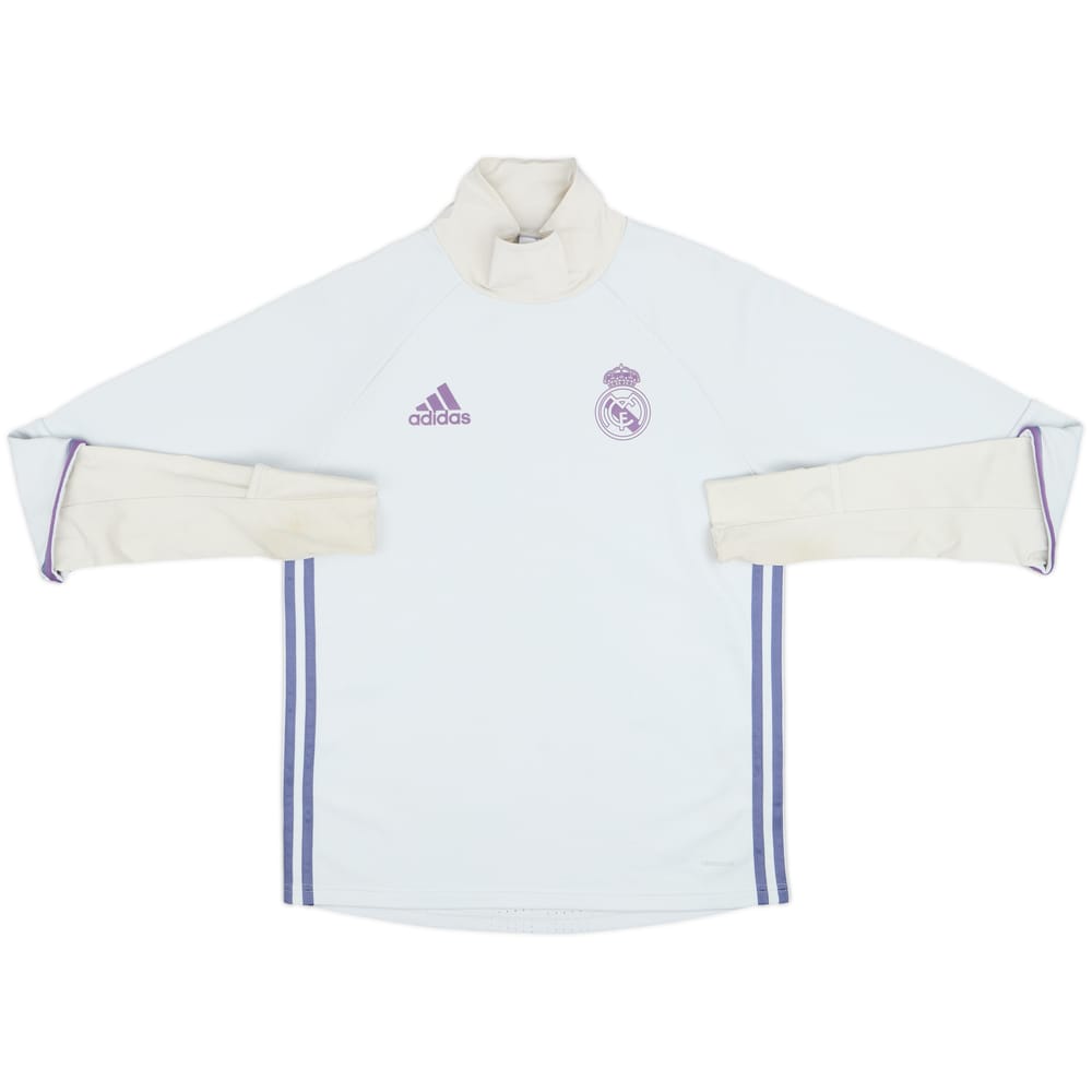 2016-17 Real Madrid adidas Sweat Top - 6/10 - (S)