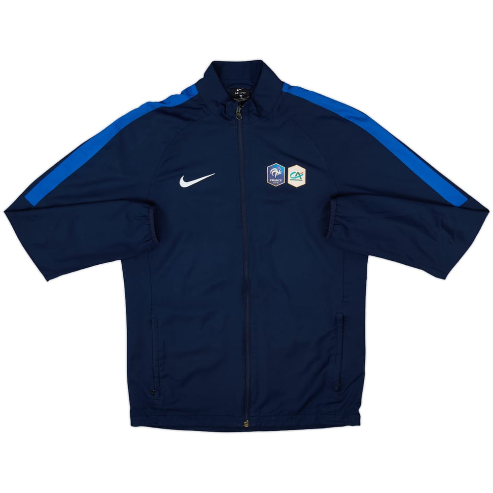 2018-19 French Football Federation Nike Track Jacket - 8/10 - (M)