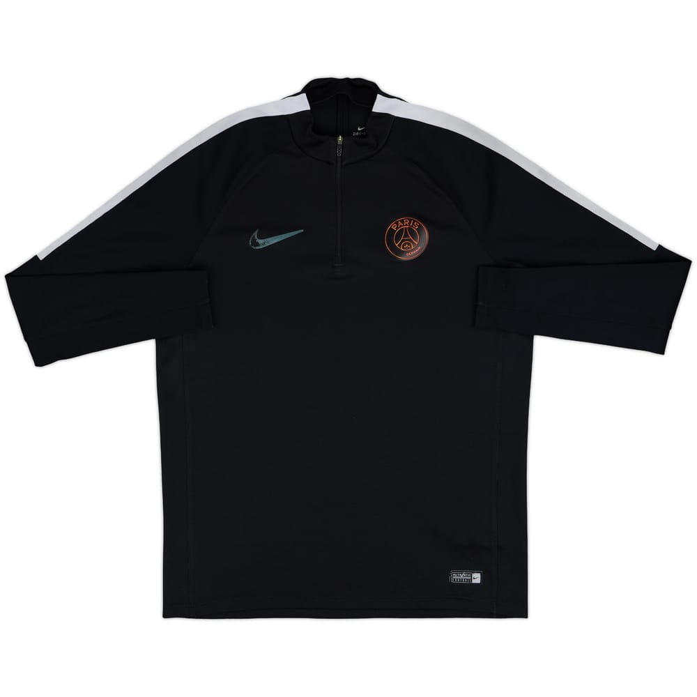 2016-17 Paris Saint-Germain Nike 1/4 Zip Drill Top - 5/10 - (L)