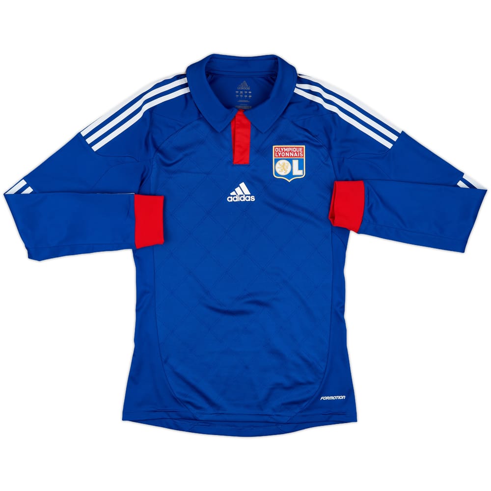 2012-13 Lyon Away Player Issue L/S Shirt - 4/10 - (S)