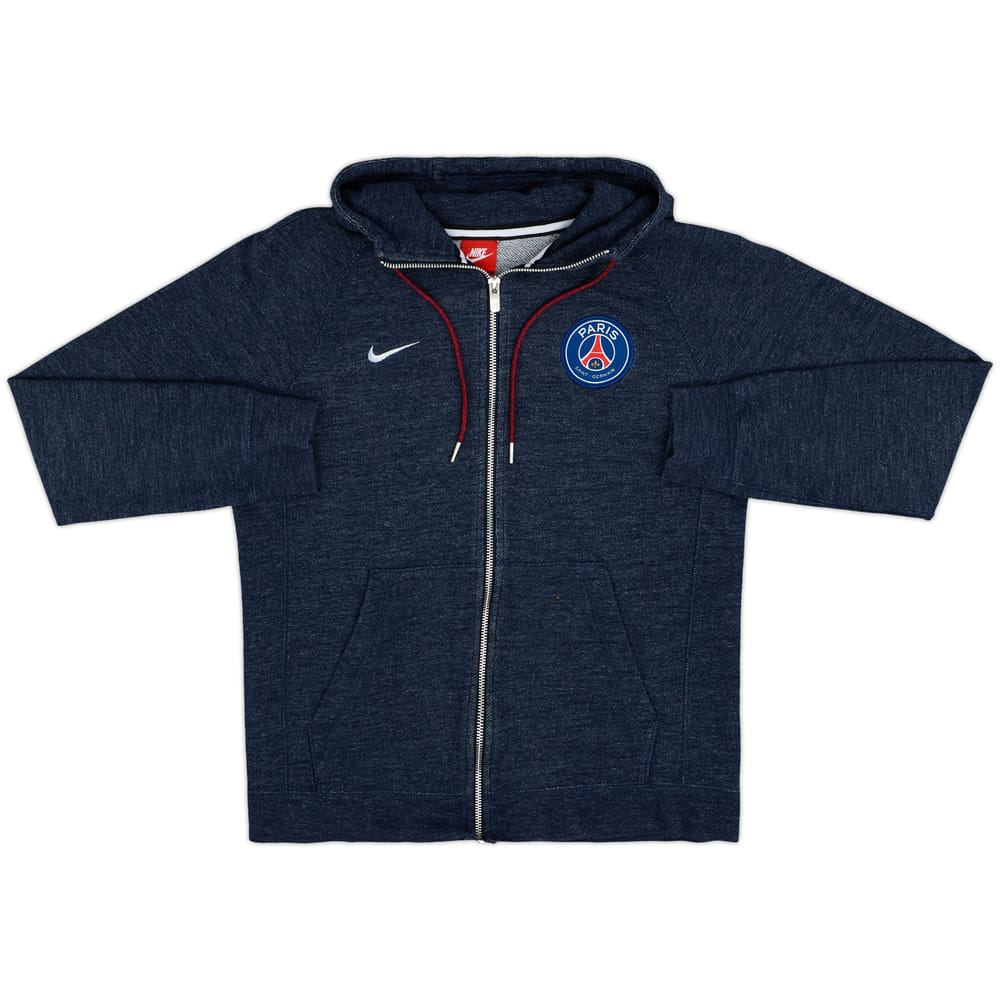 2017-18 Paris Saint-Germain Nike Hooded Track Jacket - 10/10 - (S)