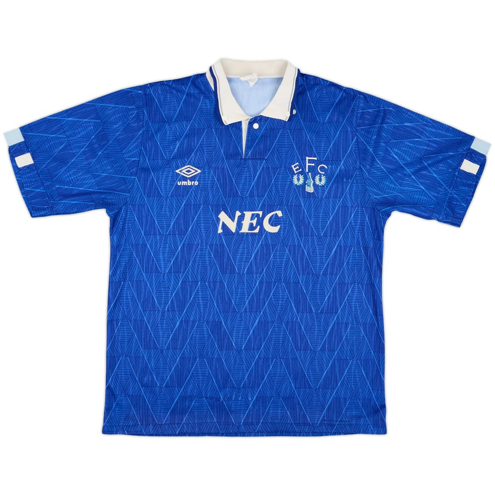 1989-91 Everton Home Shirt - 6/10 - (M)