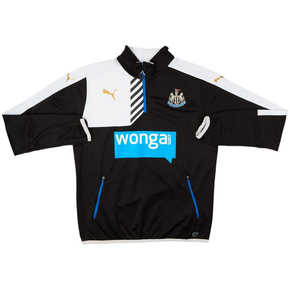 2015-16 Newcastle Puma 1/4 Zip Drill Top - 6/10 - (L)