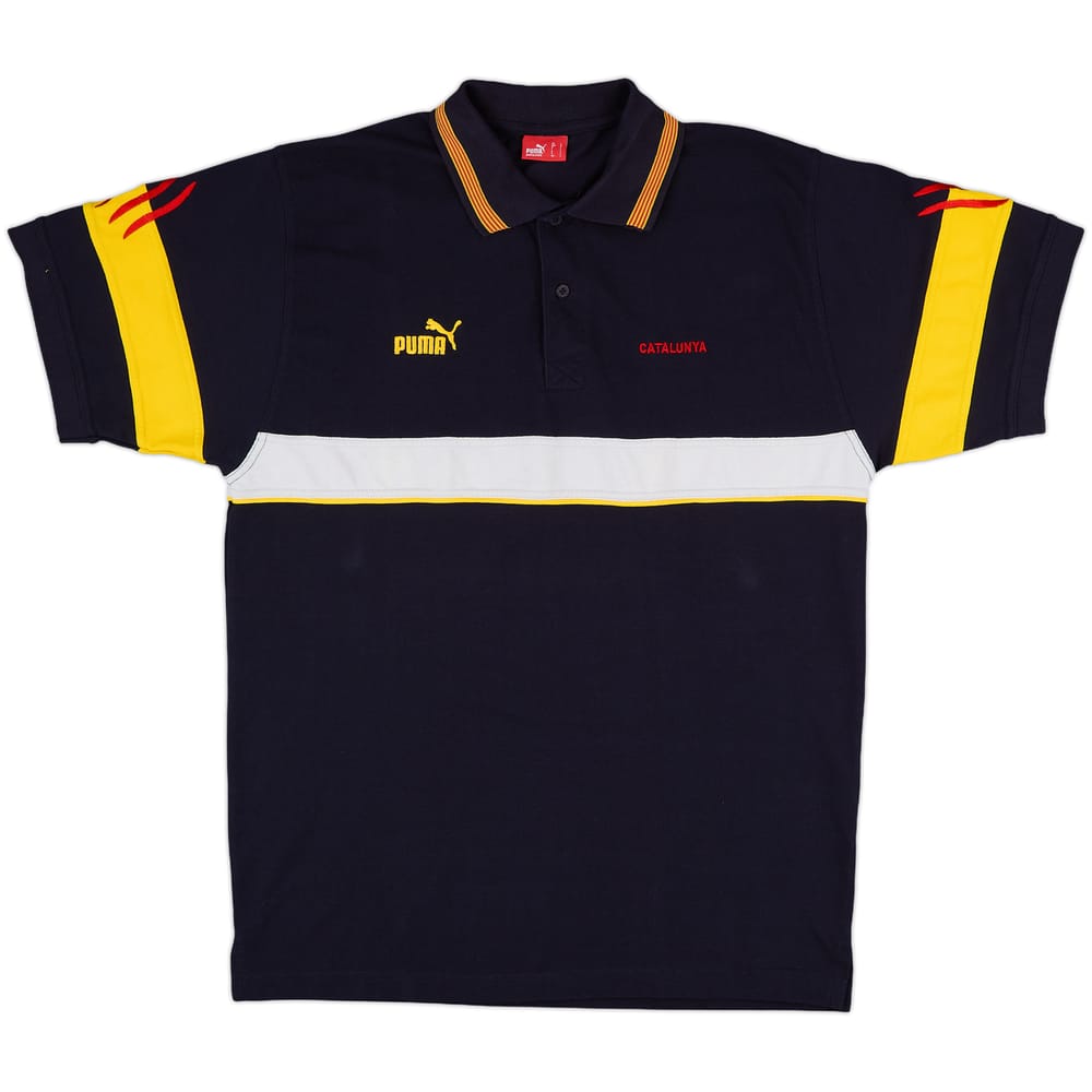 2004-07 Catalunya Puma Polo Shirt - 9/10 - (L)
