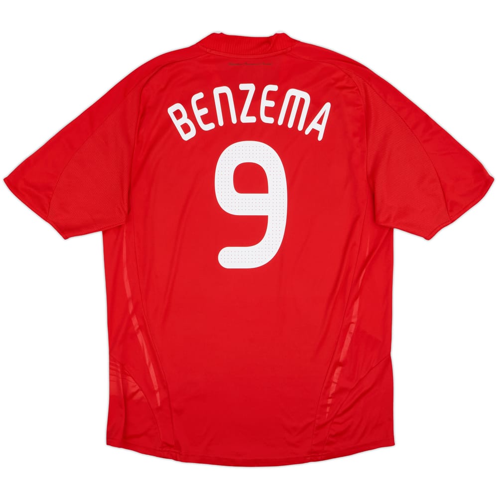 2007-08 France Away Shirt Benzema #9 - 6/10 - (XL)