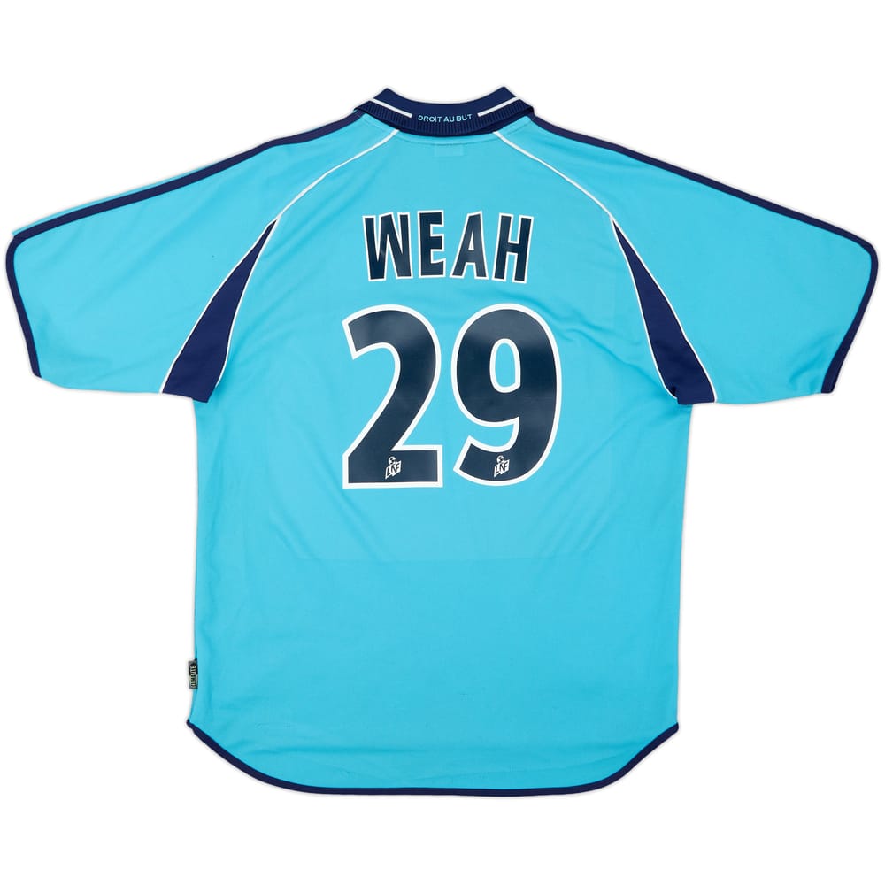 2000-01 Olympique Marseille Away Shirt Weah #29 - 9/10 - (M)